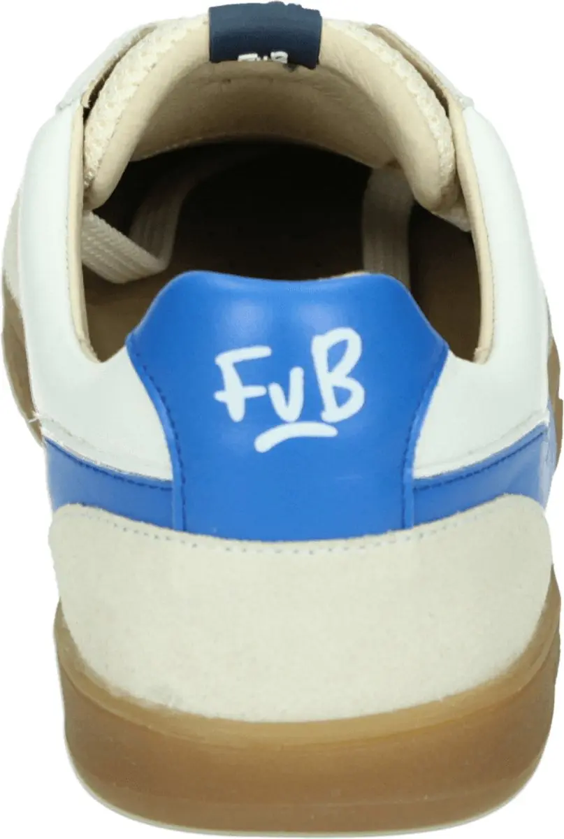 Floris van Bommel DE ZALER 01.01 Lage Sneakers - Wit/Beige - 41.5