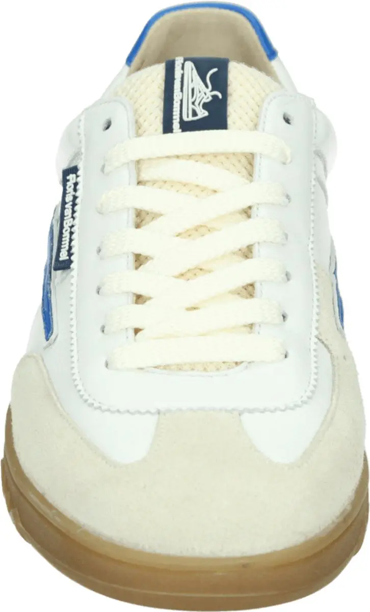 Floris van Bommel DE ZALER 01.01 Lage Sneakers - Wit/Beige - 41.5