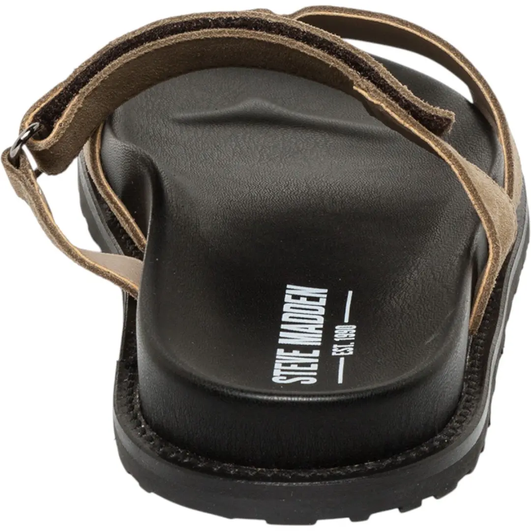 Steve Madden Manu Badslipper - Bruin 41 - afbeelding 3 van 4