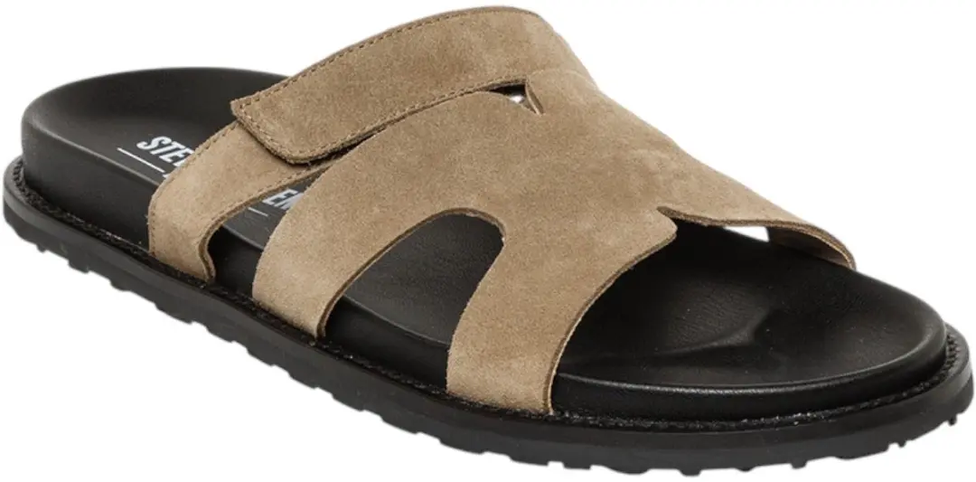 Steve Madden Manu Badslipper - Bruin 41 - afbeelding 2 van 4