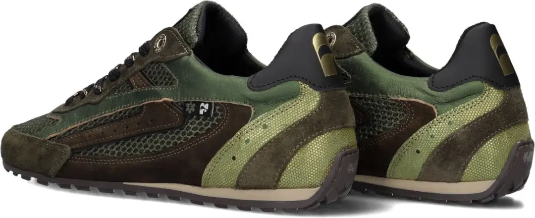 Floris van Bommel Illvi Sneakers Sfw-10150 - Donkergroen - Dames 36 - afbeelding 3 van 6