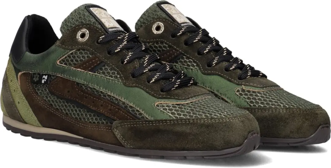 Floris van Bommel Illvi Sneakers Sfw-10150 - Donkergroen - Dames 36 - afbeelding 6 van 6