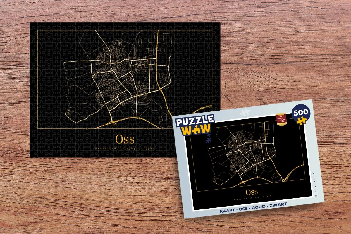 PuzzleWow Oss Legpuzzel 500 Stuks - Multicolor
