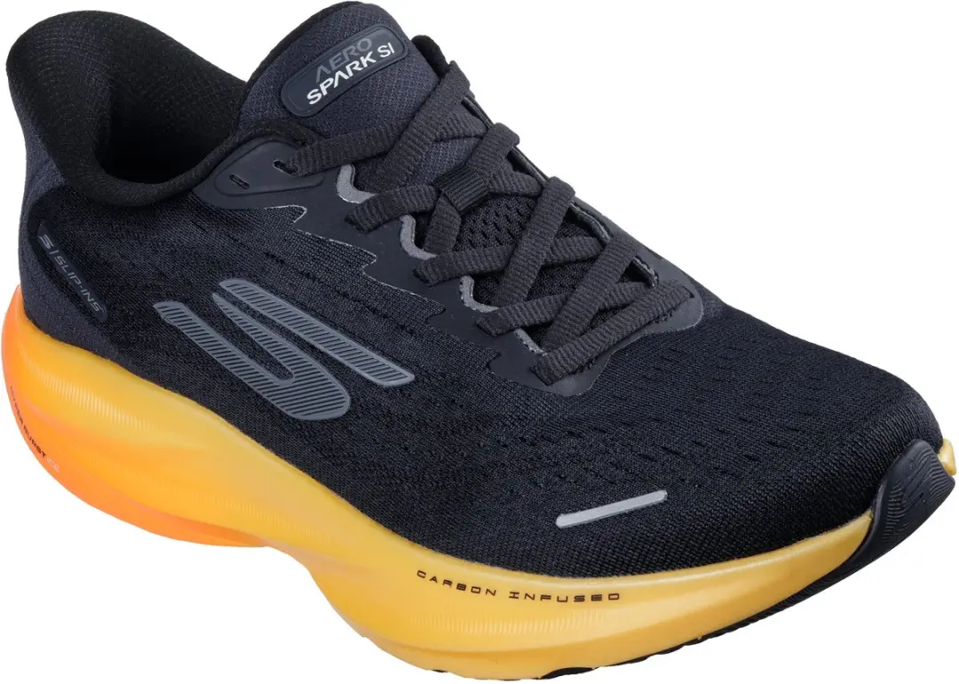 Skechers SKX Aero Spark Slip-Ins Hardloopschoenen 45 - Zwart