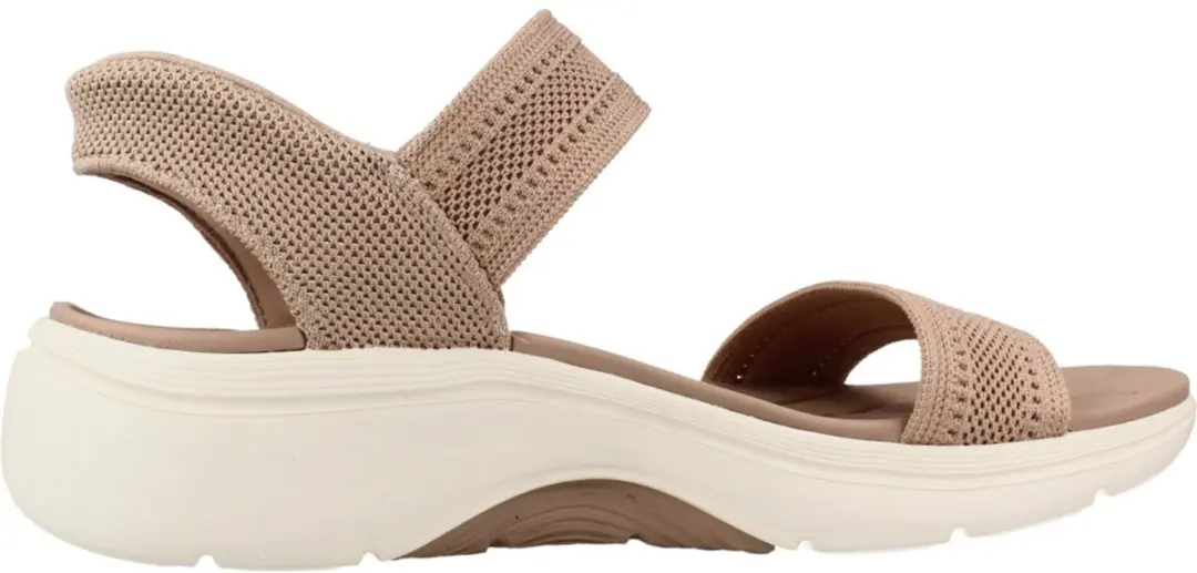 Skechers GO WALK ARCH FIT 2.0 Sandalen - Tan - afbeelding 2 van 6
