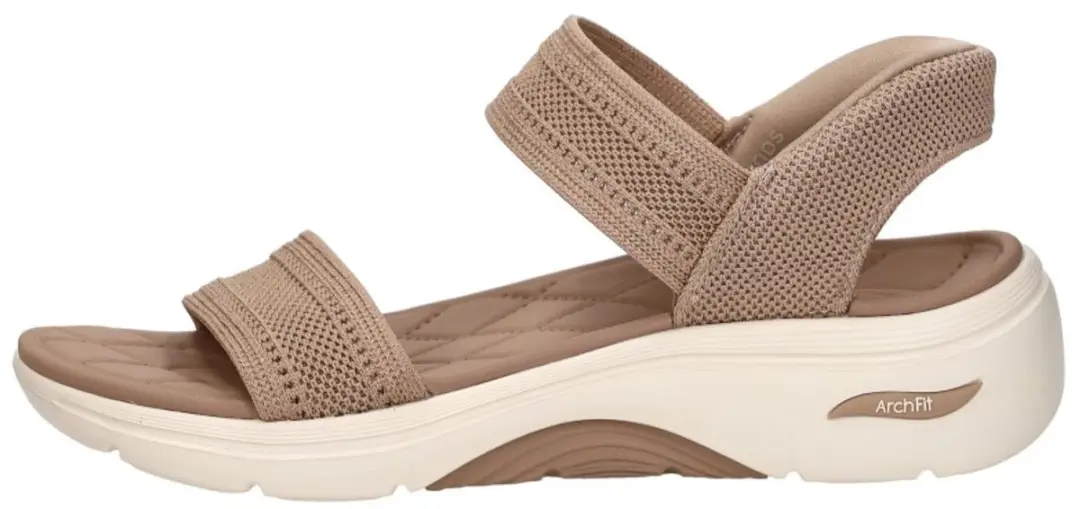 Skechers GO WALK ARCH FIT 2.0 Sandalen - Tan - afbeelding 3 van 6