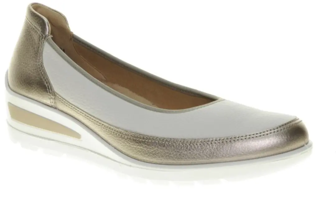 Ara Zürich 2.0 Ballerinaschoenen 37 - Wit/beige - afbeelding 2 van 6