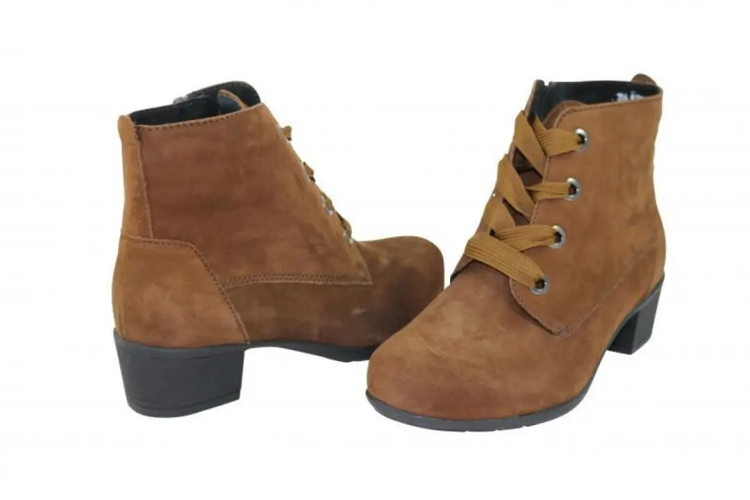 Solidus Dames Bottines Bruin - 37.5 - afbeelding 4 van 4
