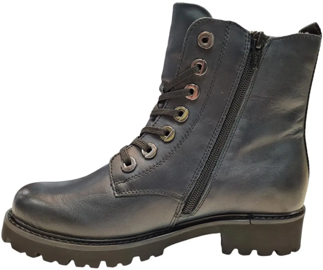 Remonte D8671 14 Dames Veterboots - Blauw 44