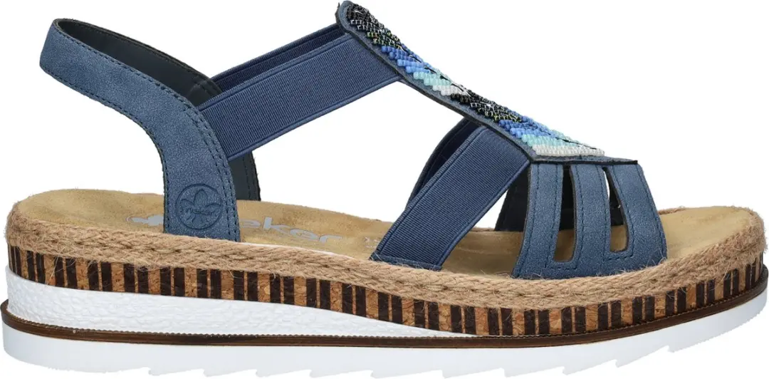 Rieker Sandalen Plat Sandalen Plat