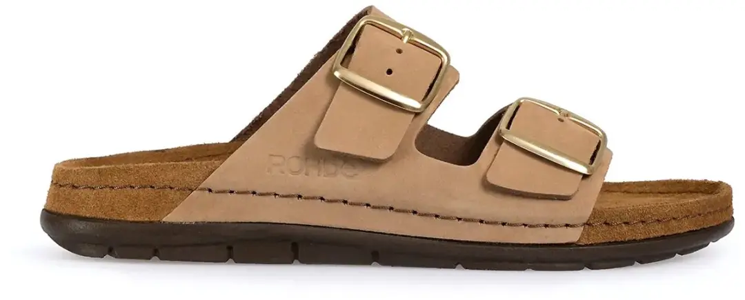Rohde 5865 14 Slippers Dames - Beige - 39 - afbeelding 6 van 6