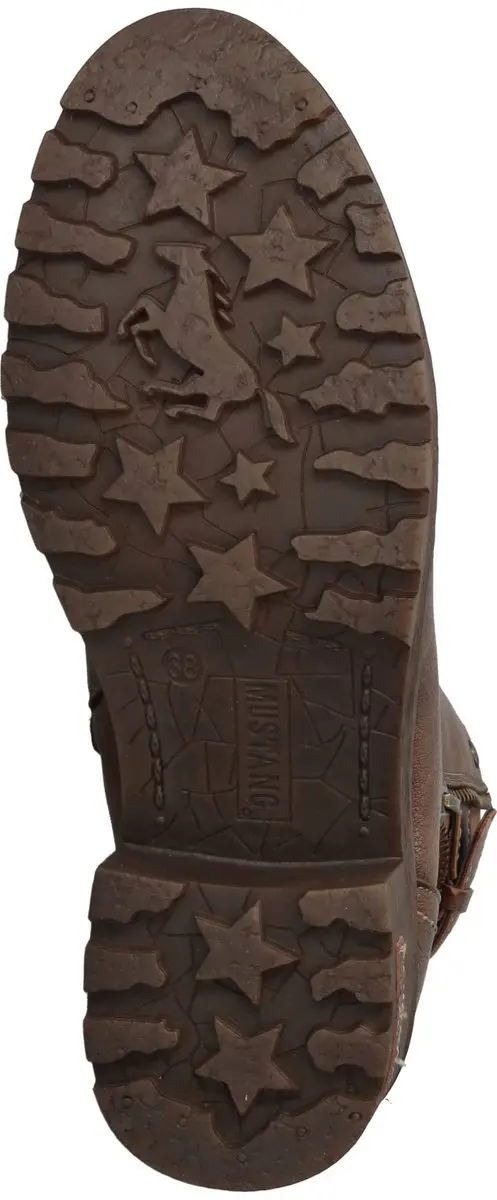 Mustang Veterboots Dames - Bruin - Maat 36