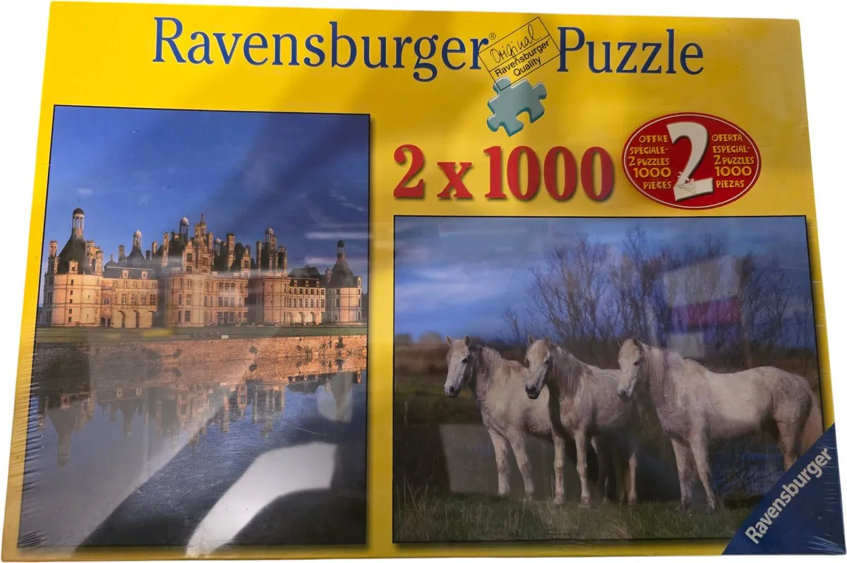 Ravensburger Franse Landschappen & Paarden 1000 Stuks