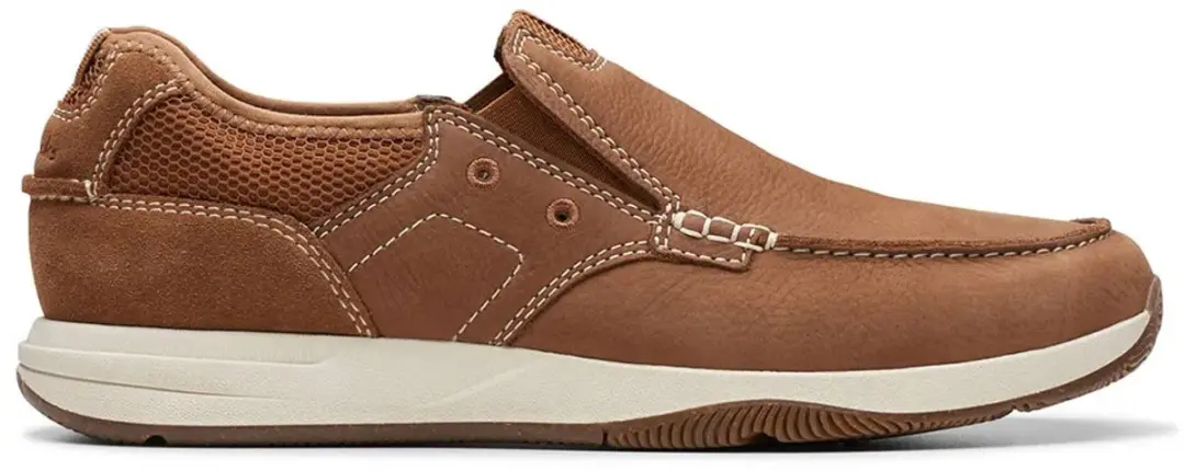 Clarks Sailview Step Heren Instapper - Bruin - Maat 44.5 - afbeelding 4 van 6