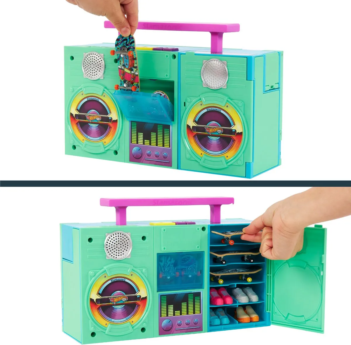 Hot Wheels Skate Gettoblaster Skatepark - Multicolor