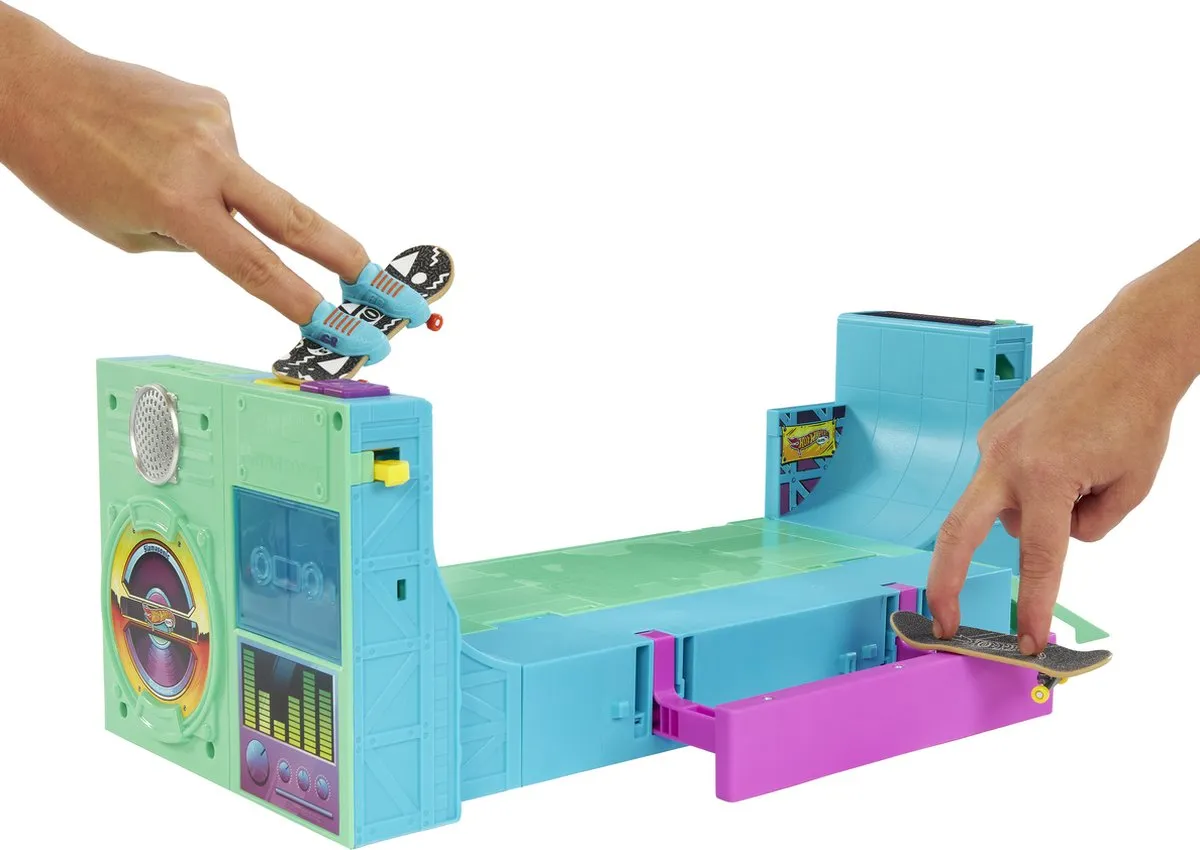 Hot Wheels Skate Gettoblaster Skatepark - Multicolor