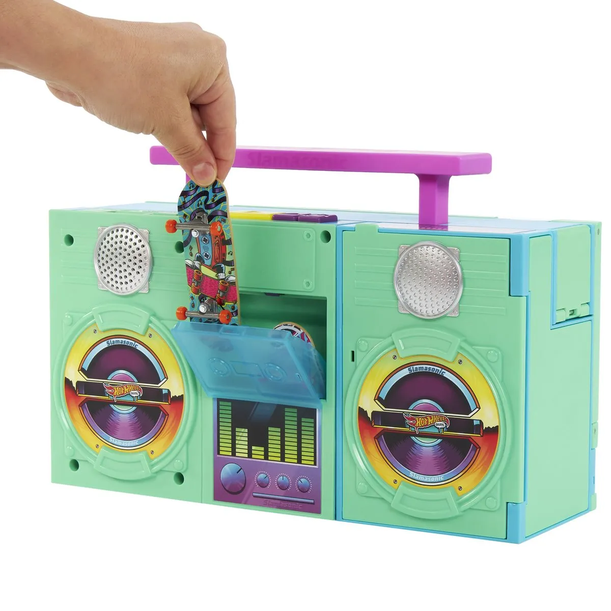 Hot Wheels Skate Gettoblaster Skatepark - Multicolor - afbeelding 6 van 6