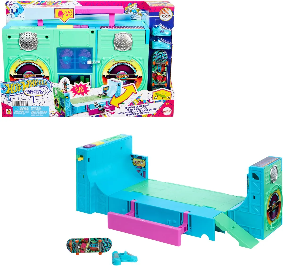 Hot Wheels Skate Gettoblaster Skatepark