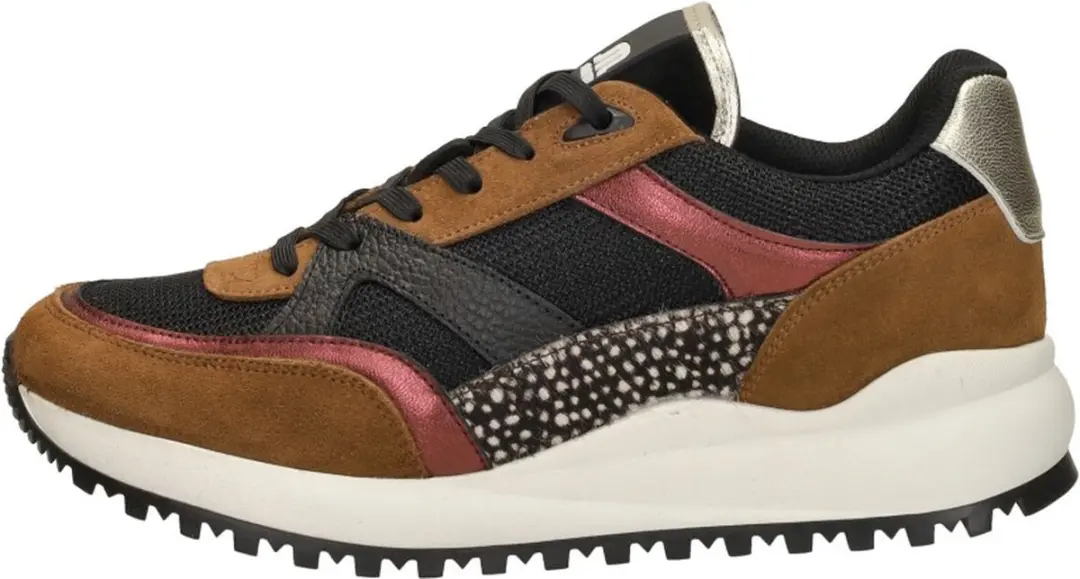 Maruti Boyd Sneakers Laag - Cognac - Maat 36 - afbeelding 2 van 6