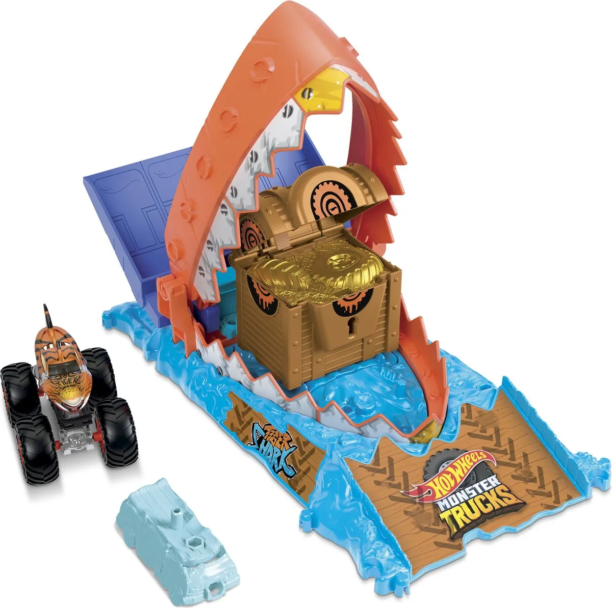 Hot Wheels Monster Trucks Arena Smashers Schathappers Uitdaging Speelset HTP17