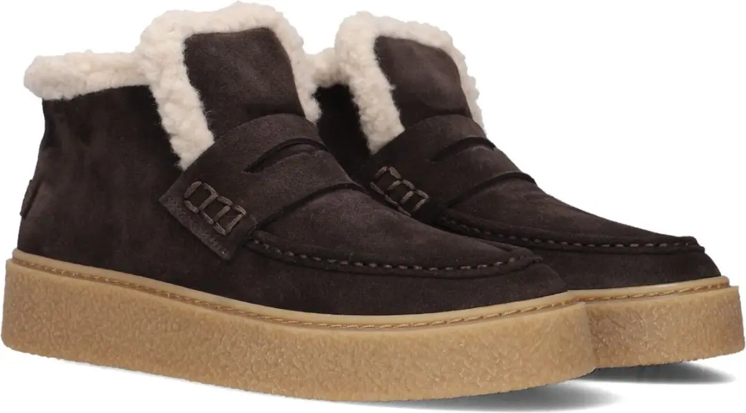 Shabbies Amsterdam Senna Anna Ankle Boot - Bruin - Maat 41 - afbeelding 6 van 6