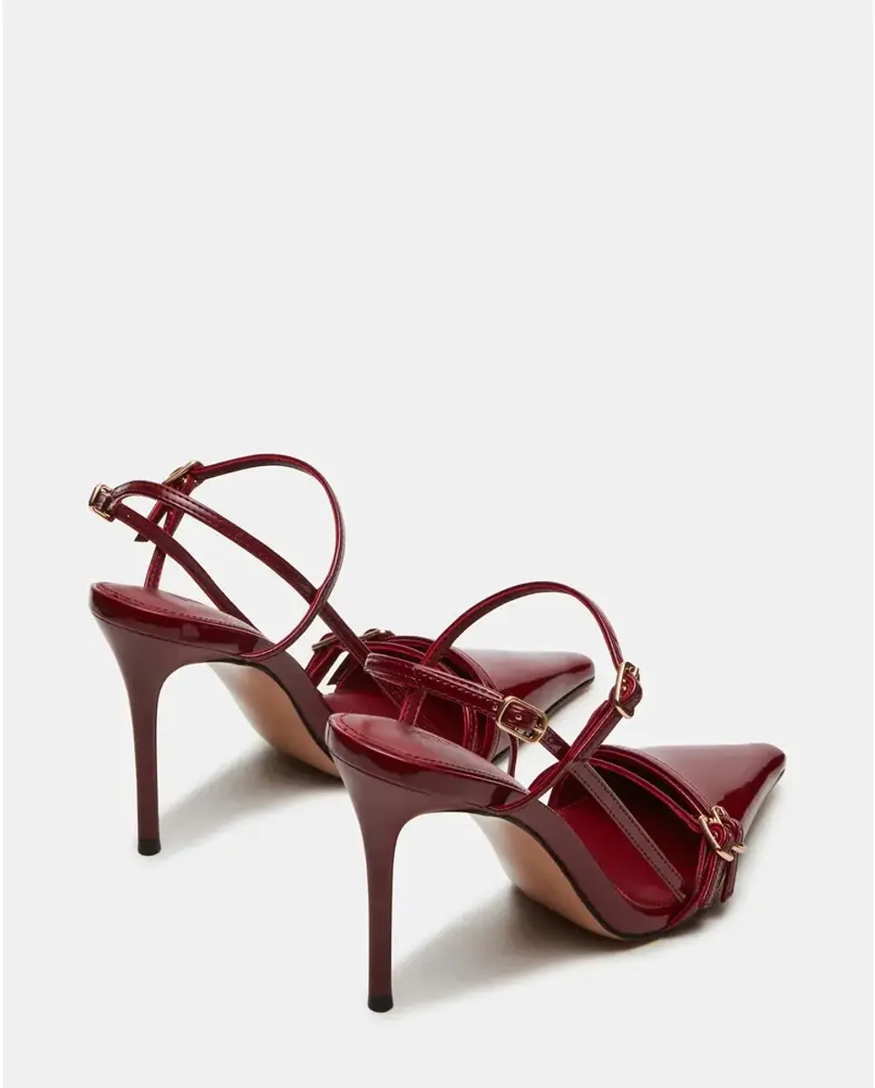 Steve Madden Deagan Damesschoenen - Wijnpatent - Maat 41 - afbeelding 3 van 6