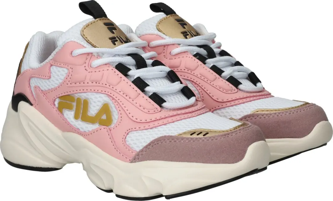 Fila Collene Logo Sneakers - Meisjes - Roze - Maat:32 - afbeelding 4 van 6