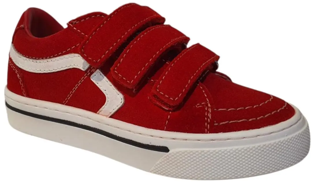 Hip H1847-55CO-BC Sneakers - Maat 32 - Rood - afbeelding 2 van 4