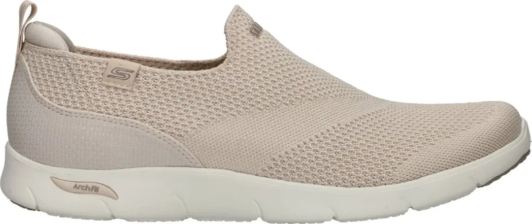 Skechers Arch Fit Refine Iris Instappers - Dames - Beige