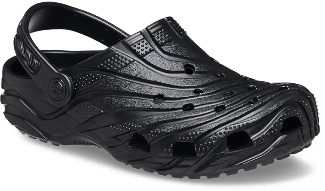 Crocs Classic Erosion Klompen - Zwart EU 41-42