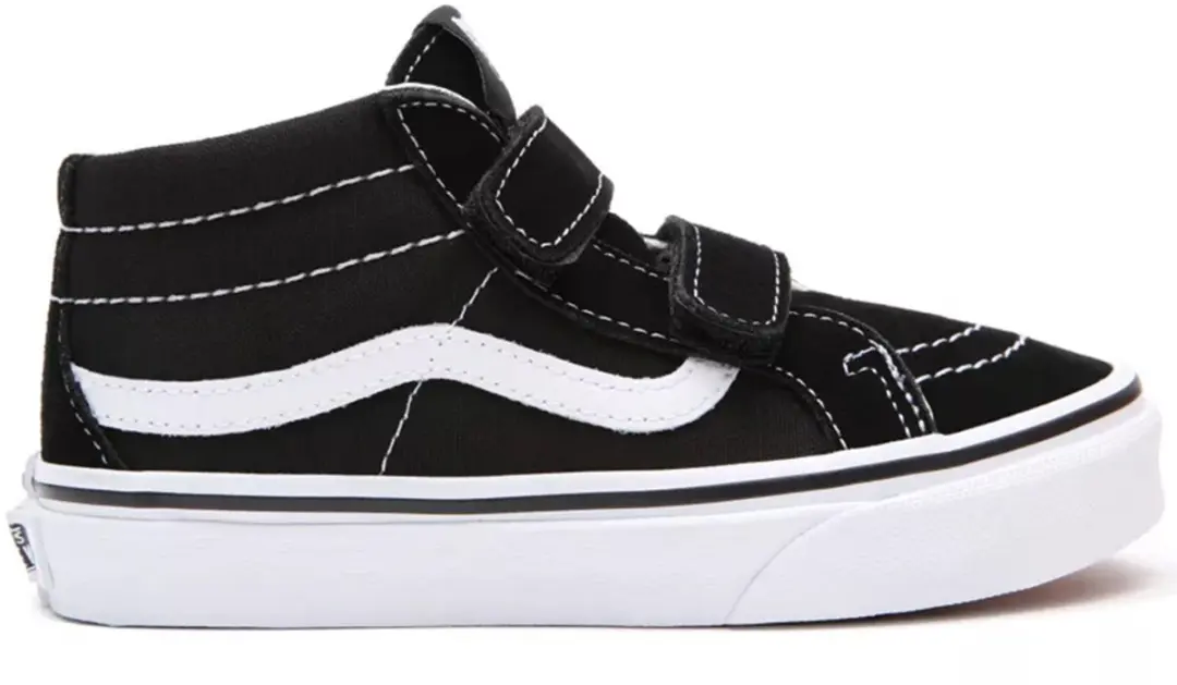 Vans Sk8-Mid Reissue V Sneaker - 17 - Black/True White - afbeelding 5 van 6