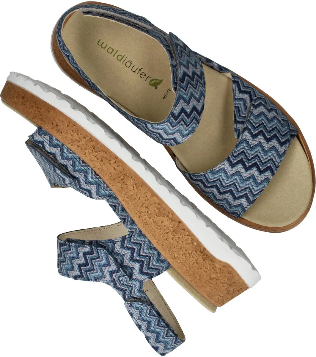 Wäldlaufer H-libby Sandalen 990001-141-198 - 37 - Jeansblauw - afbeelding 3 van 6