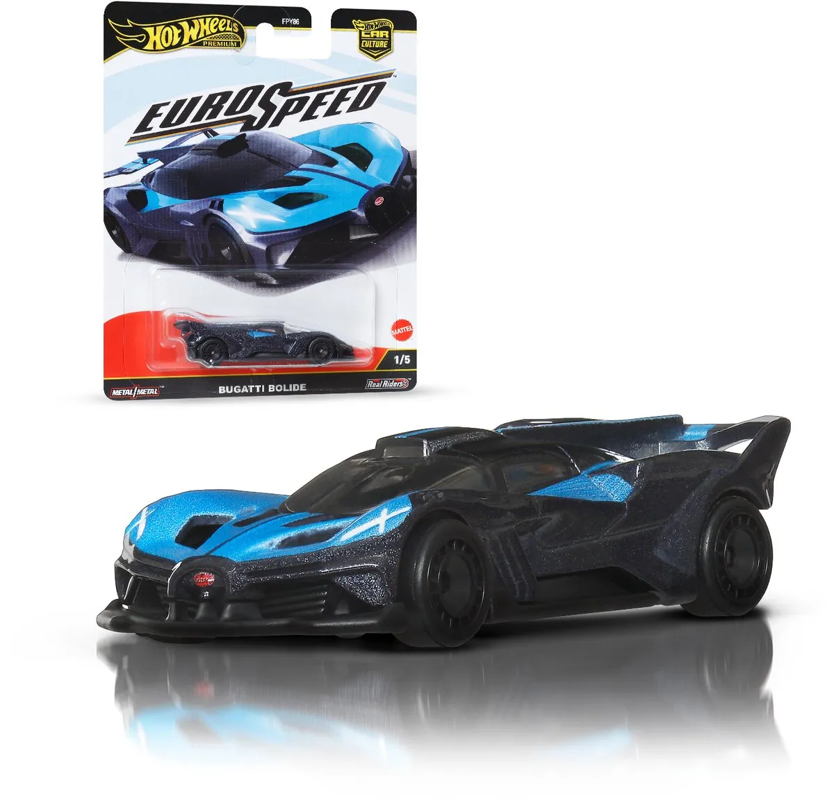 Hot Wheels Premium Car Culture Eurospeed Bugatti Bolide JBK79