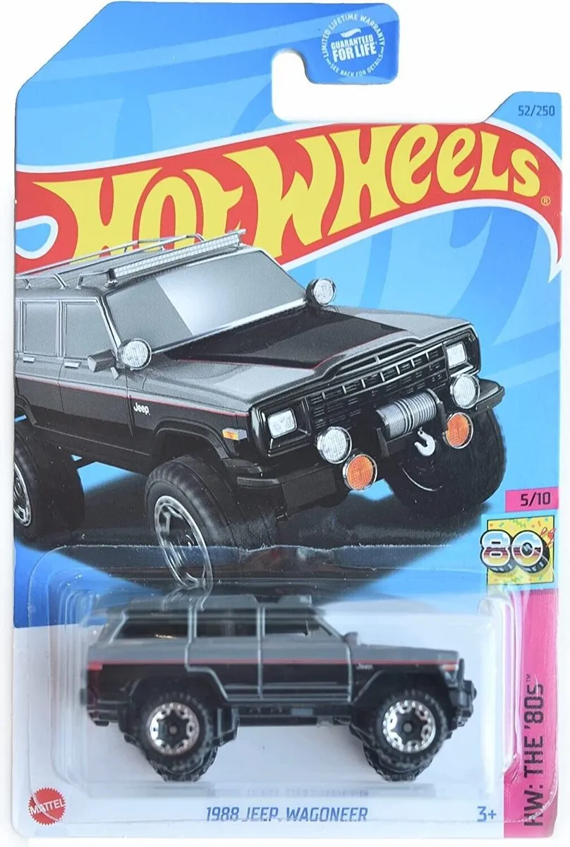 Hot Wheels Jeep 1988 Wagoneer 1:64