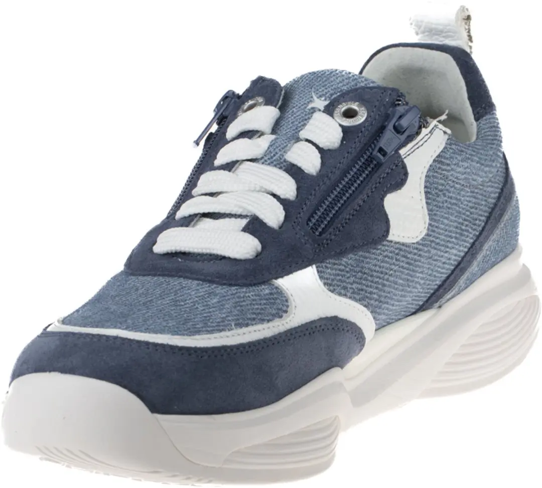 Xsensible 32005.5.255-H dames veterschoenen sportief maat 38,5 (5,5) blauw - afbeelding 2 van 6