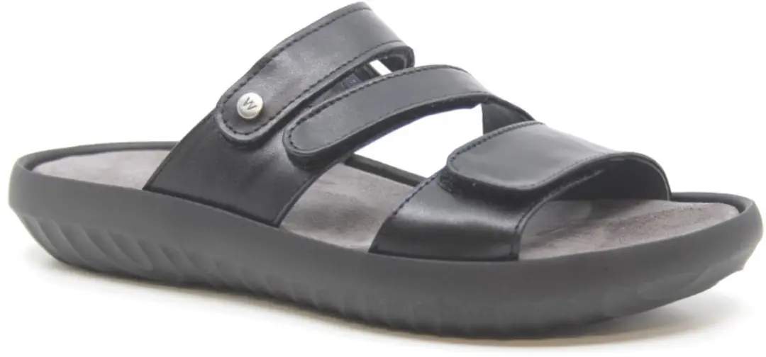 Wolky Sense Dames Slippers - Zwart - Maat 39 - afbeelding 2 van 6