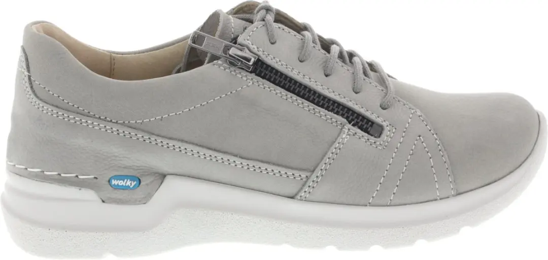 Dames Veterschoenen Wolky Feltwell Light Grey Licht Grijs