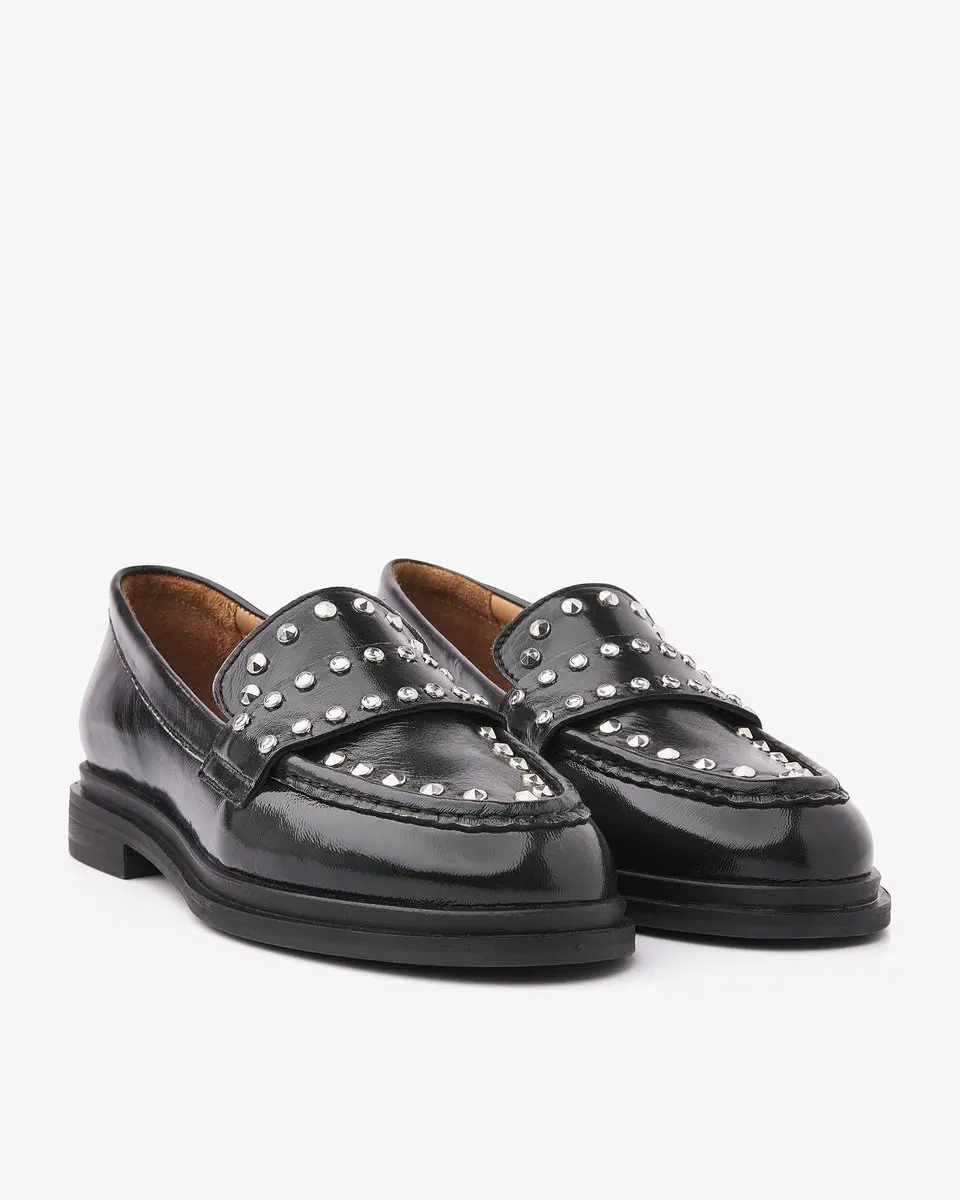 VIA VAI Fae Wylder Loafers Dames - Zwart - Maat 39 - afbeelding 2 van 6