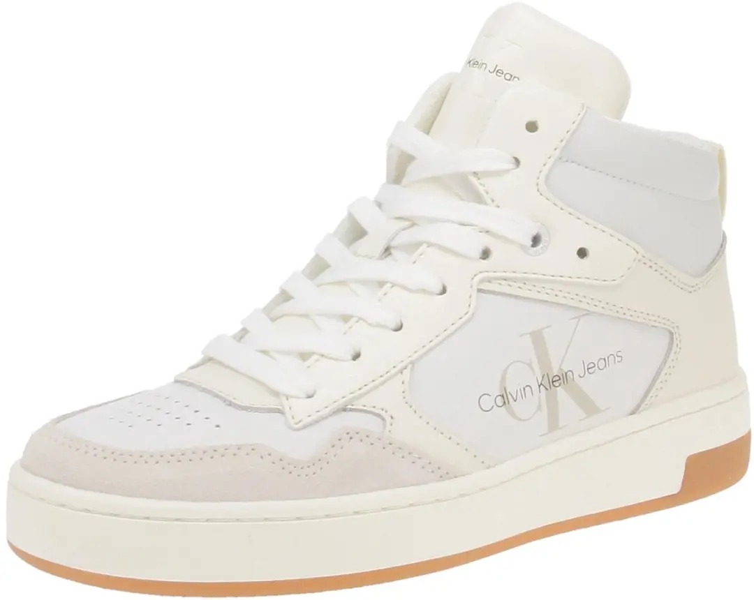 Calvin Klein Basket Cupsole Mid Mono Hoge sneakers