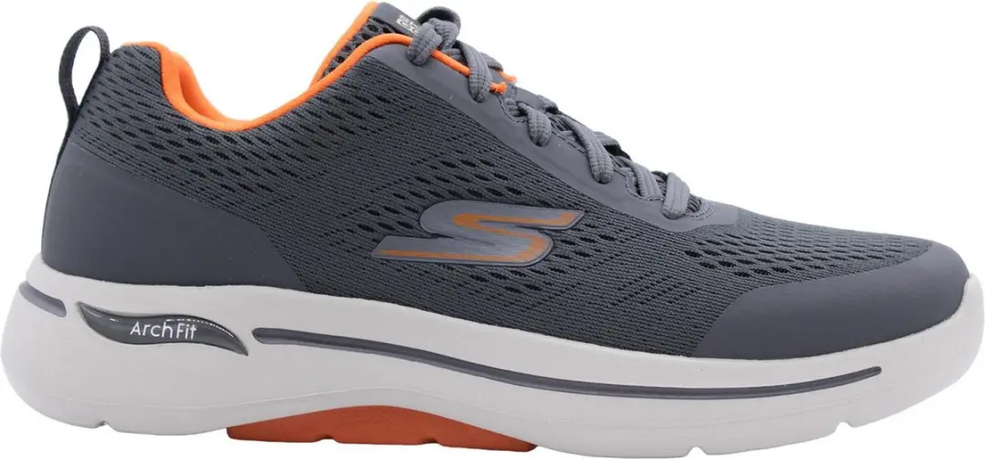 Skechers Go Walk Heren Sneaker 216116-CCOR - Grijs - afbeelding 5 van 6