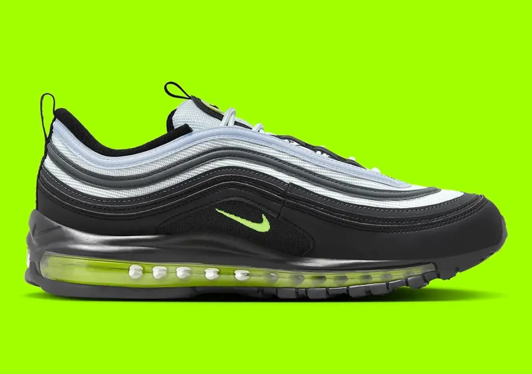 "Sneakers Nike Nike Air Max 97 ""Black Grey Volt"""