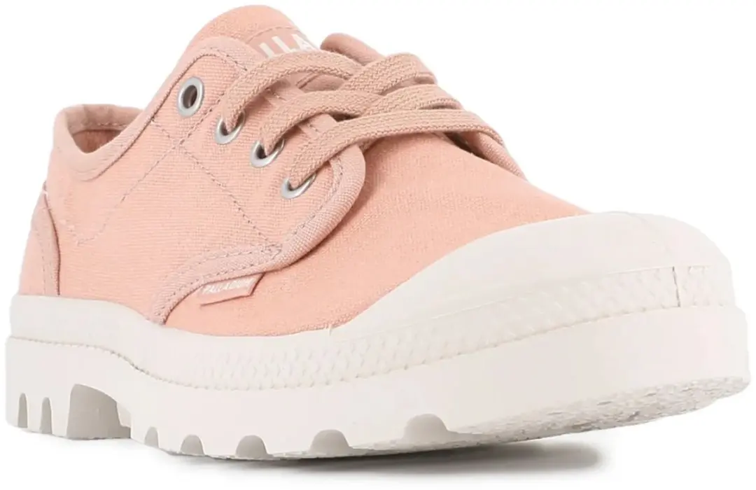 Palladium Pampa Oxford Damestrainers - 36 - Roze Steen - afbeelding 3 van 6