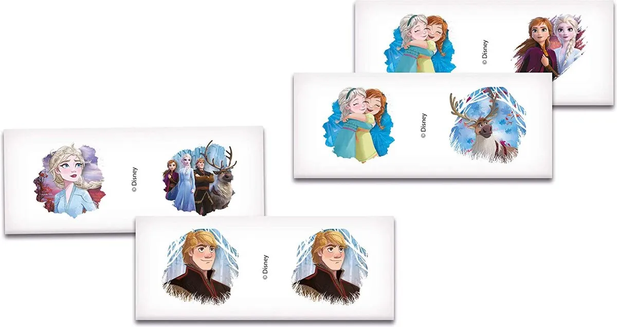Disney Frozen 2 4-in-1 Puzzels - 120 Stuks (4x30) Multicolor