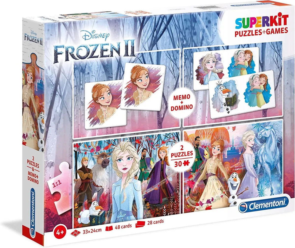 Disney Frozen 2 4-in-1 Puzzels