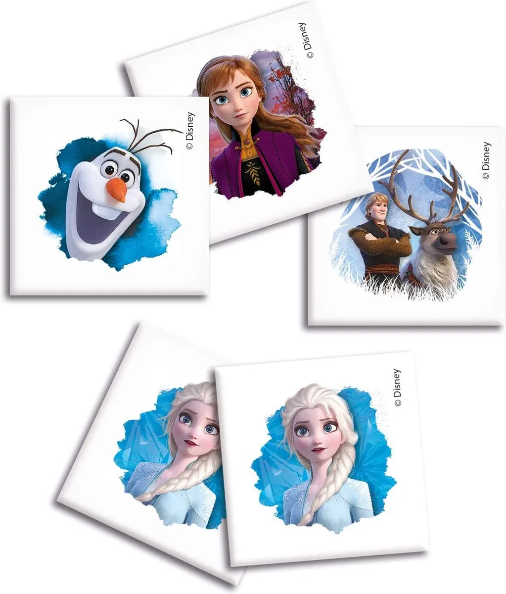 Disney Frozen 2 4-in-1 Puzzels - 120 Stuks (4x30) Multicolor
