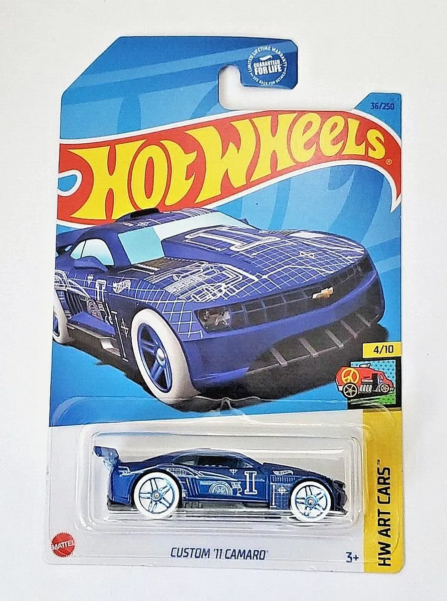 Hot Wheels Custom 11 Camaro Die Cast Voertuig 7cm