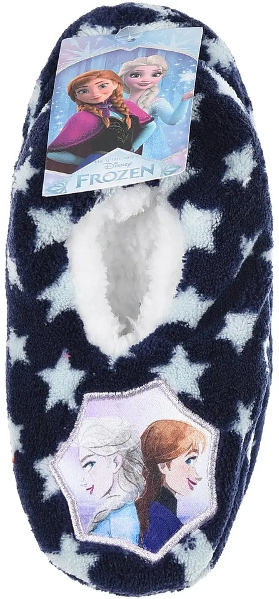 Disney Frozen Stars Blauwe winterpantoffels voor kinderen 31/34
