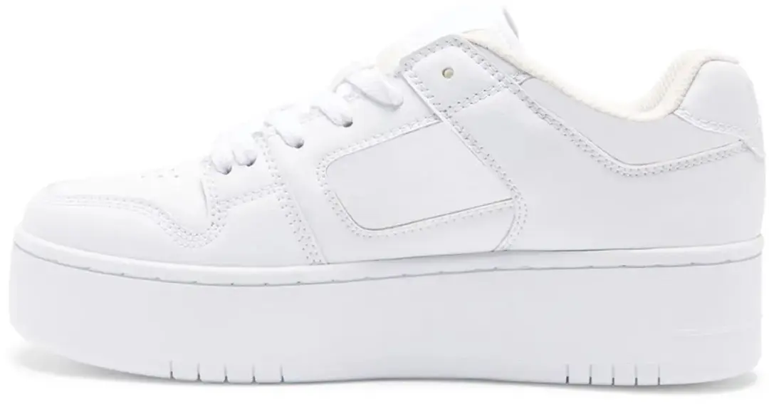 DC Shoes Manteca 4 Platform Schoenen - Wit EU 37 - afbeelding 3 van 4