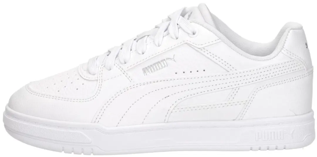 PUMA Caven III Jr Unisex Sneakers - 39 - Wit/Zilver - afbeelding 2 van 6