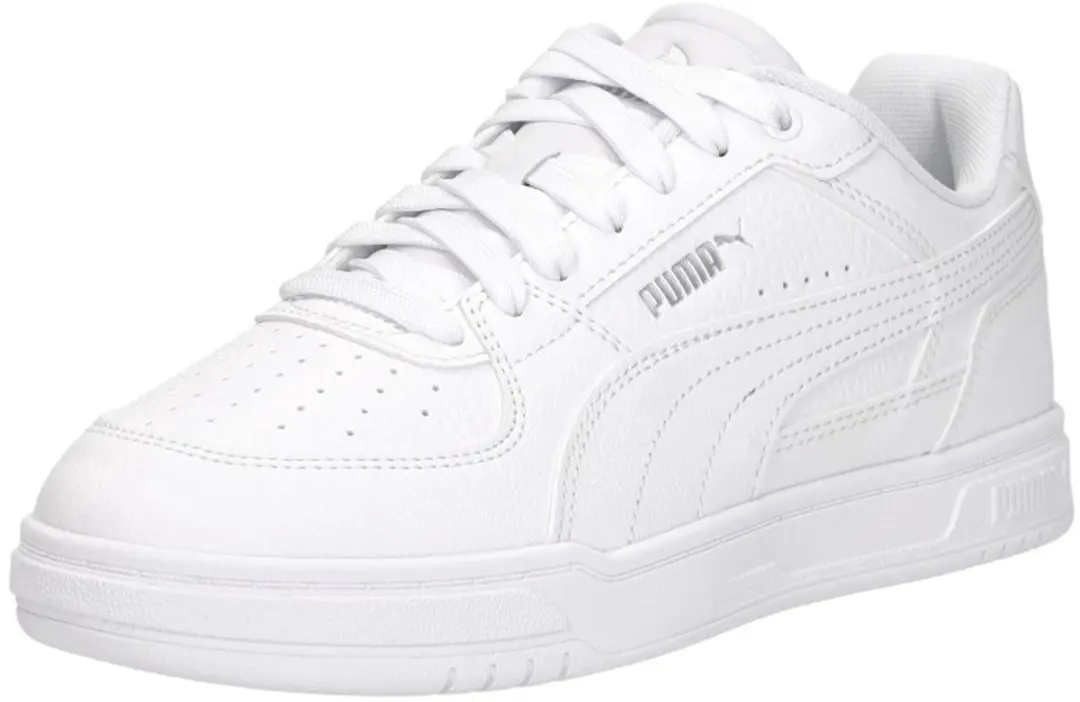 PUMA Caven III Jr Unisex Sneakers - 39 - Wit/Zilver - afbeelding 5 van 6